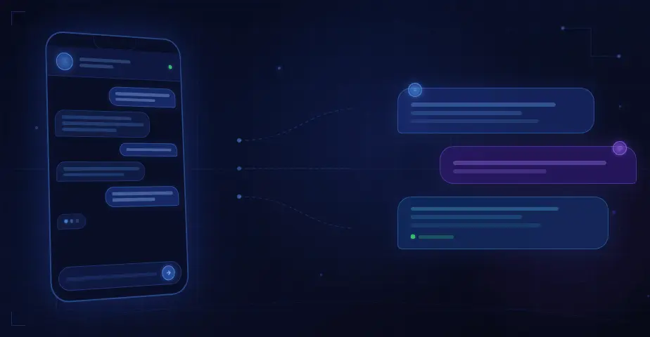 AI chatbot for nettside
